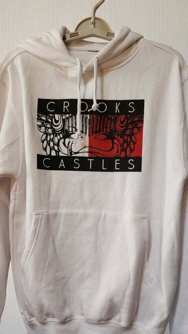 Crooks-castles Men's White Hoodie